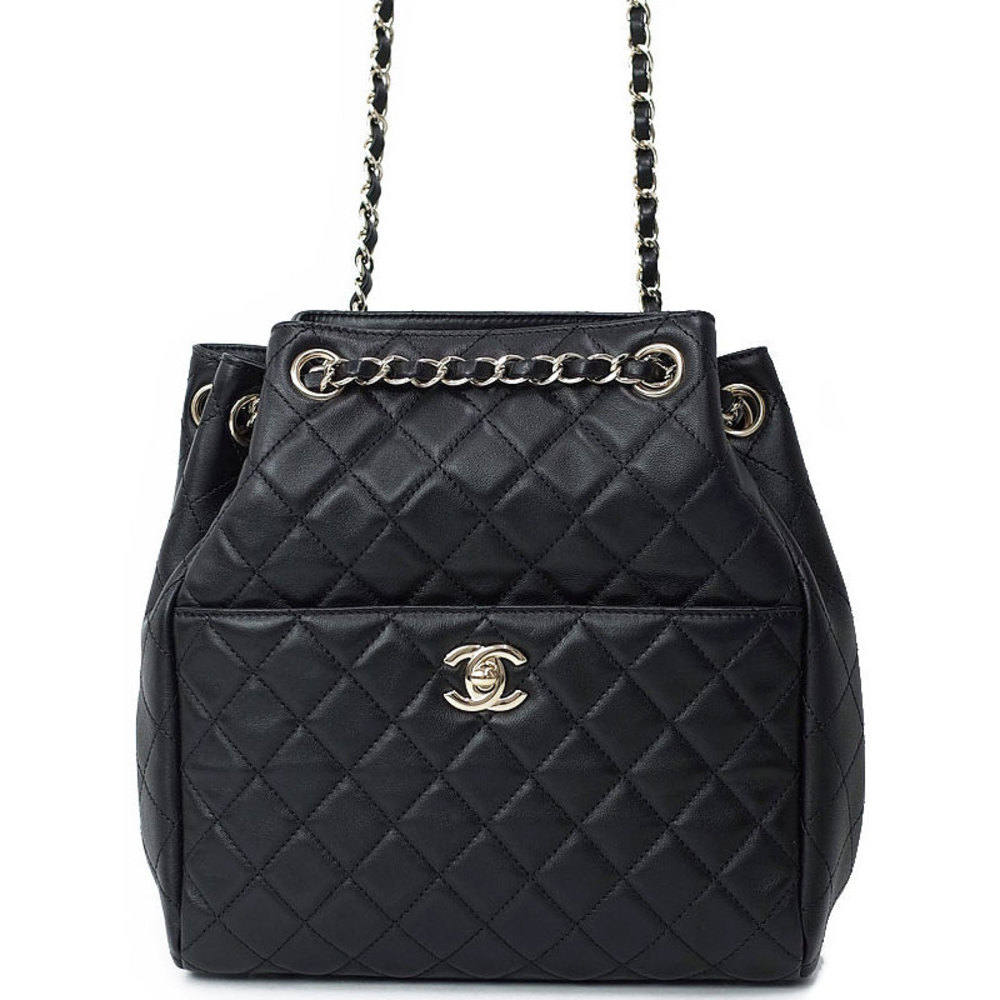 Chanel Matelasse Drawstring Type Chain Shoulder Bag